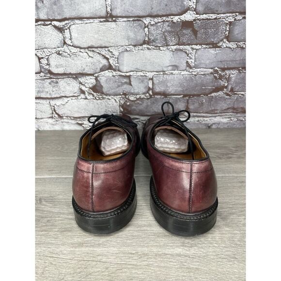 Allen Edmonds Hillcrest Brown Leather Bicycle Toe Lace Up Dress Shoes Men 11D US main image 12